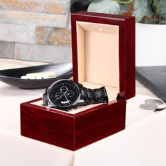 Seek First the Kingdom of God (Matthew 633) – Men's Watch